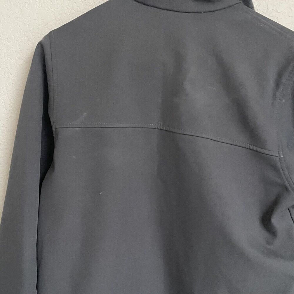 Columbia Womens Small Charcoal Ascender Softshell Jacket Zip Up Spring - Picture 8 of 10